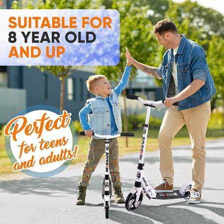 Hurtle Lightweight And Foldable Kick Scooter, HURTSWH HURTSWH